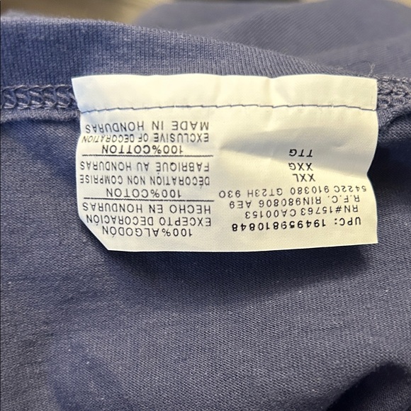 Champion Men's Short Sleeve Tee in Deep Blue - Picture 4 of 4